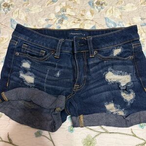 Aeropostale Dark Blue Denim Shorts